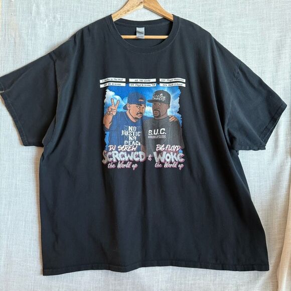DJ Screw x Big Floyd Tee 3XL | Houston Rap Legend Vibes - Picture 1 of 16